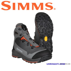 Забродные ботинки Simms Guide BOA Boot Vibram Slate размер 13